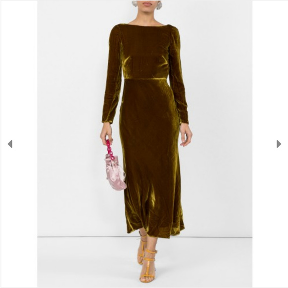 saloni velvet dress